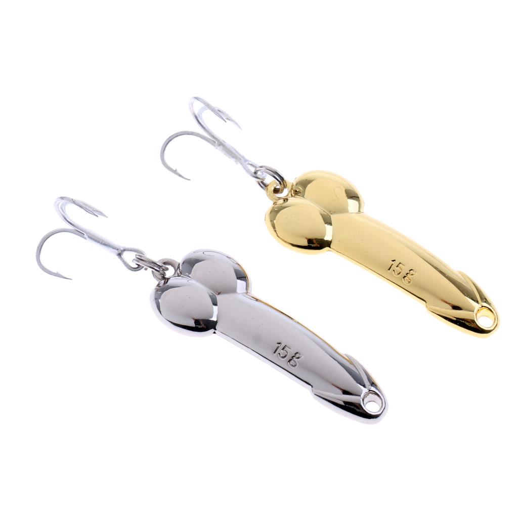 Pack of 4Pcs Fishing Lure Bass Funny Tackle Hooks Spinner Metal Spoon Pike 5g/15g