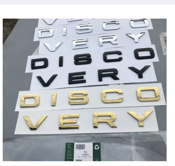 Chữ DISCOVERY Dán cho xe hơi