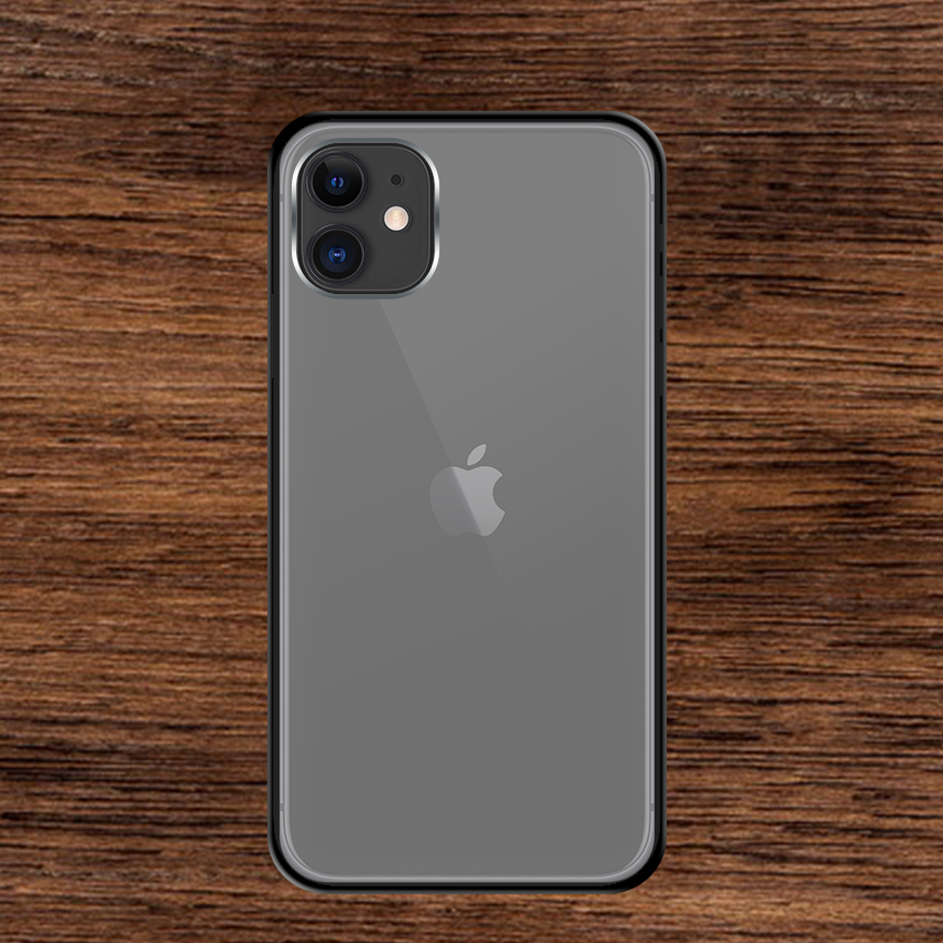 Ốp lưng Iphone 11 - Bề mặt nhám chống vân tay, lưng cứng, viền TPU dẻo - 02135 - Hàng Chính Hãng