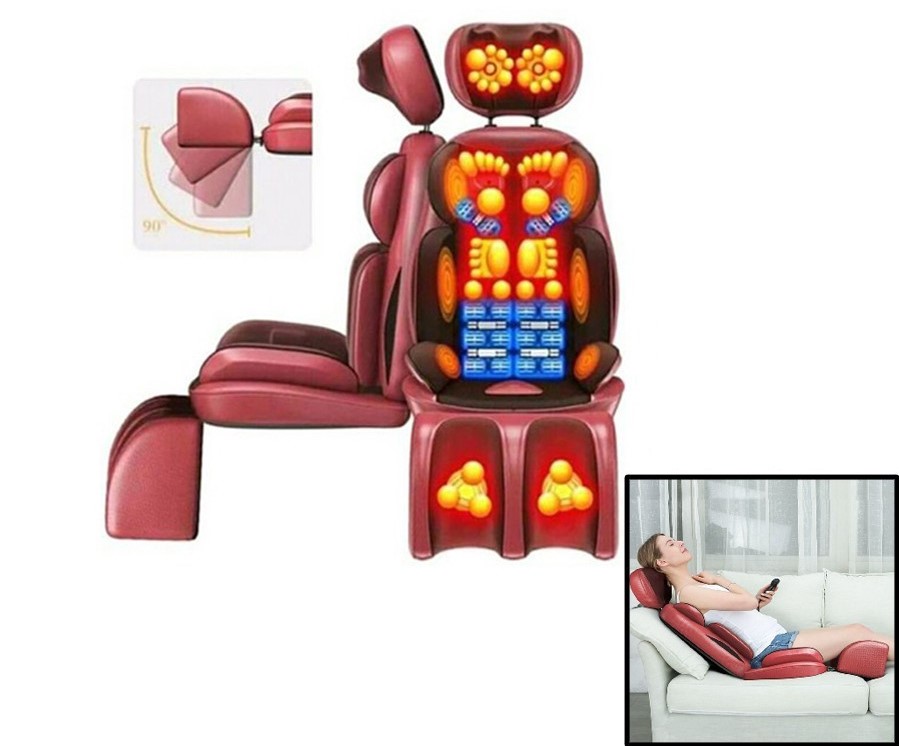 Ghế Đệm Massage Toàn Thân Hồng Ngoại Trị Liệu, Giảm Đau Nhức Xương Khớp Phiên Bản 2021