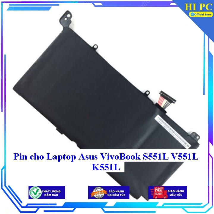 Pin cho Laptop Asus VivoBook S551L V551L K551L - Hàng Nhập Khẩu