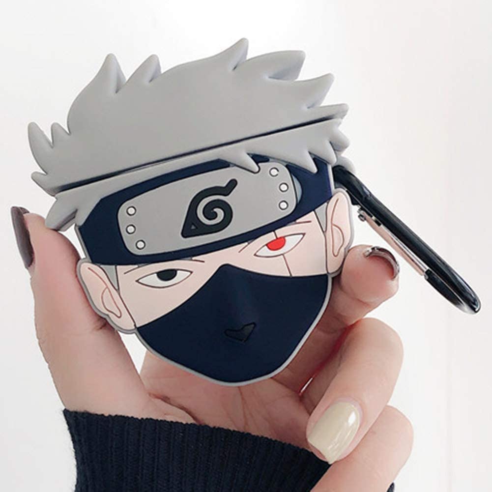 Case Bao Silicon Dành Cho Airpod 1/2, Airpod Pro - Naruto Hatake Kakashi