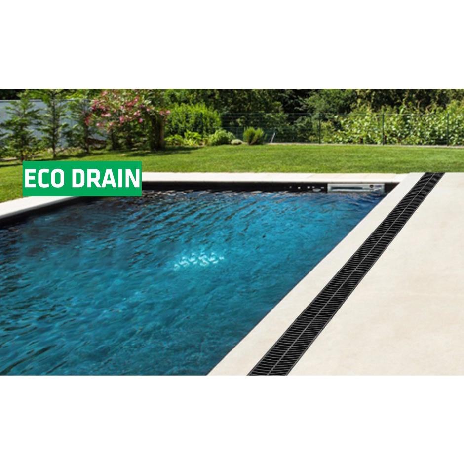 Rãnh (cống) thoát nước mưa HDPE.Kích thước: 150x80x1000mm.Chống ngập - Thoát nước nhanh - Tiết kiệm - Bảo hành 10 năm