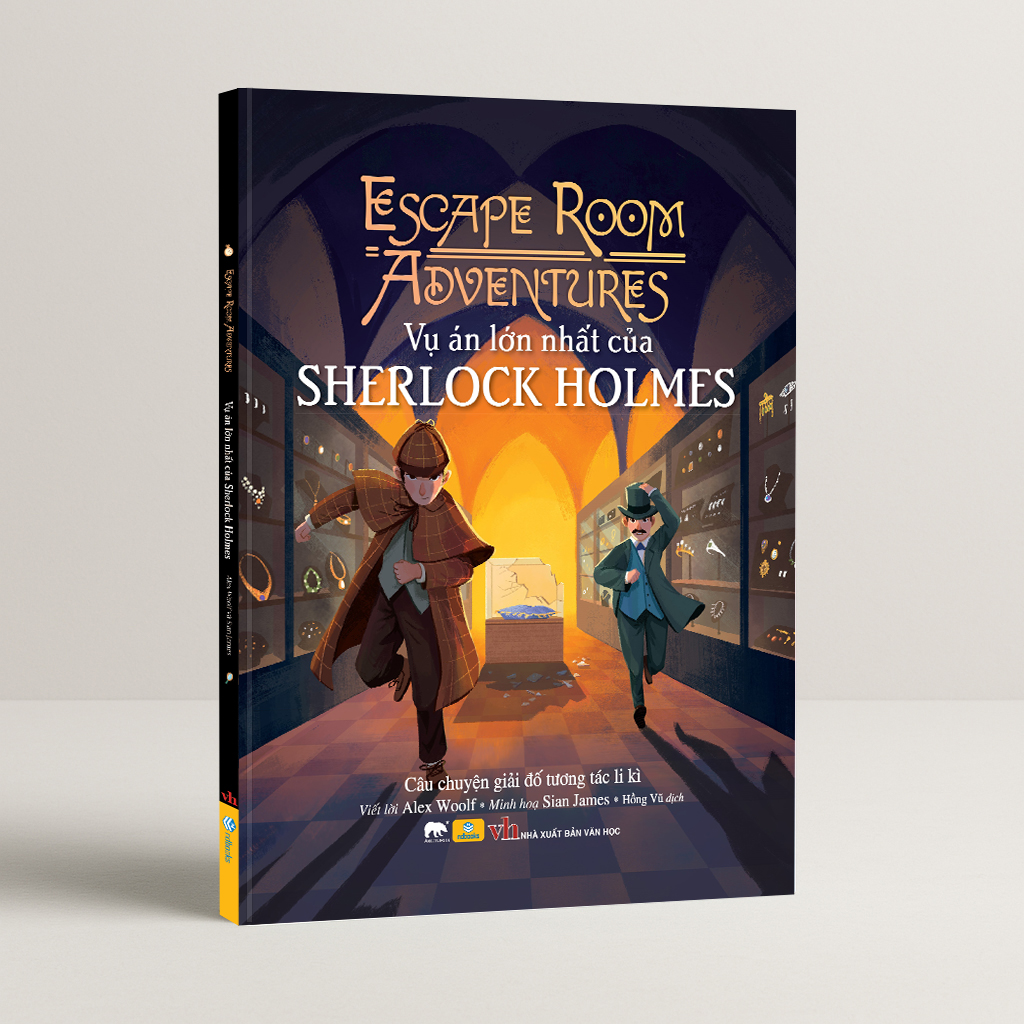 Sách - Vụ Án Lớn Nhất của Sherlock Holmes - Escape Room Adventures - ndbooks