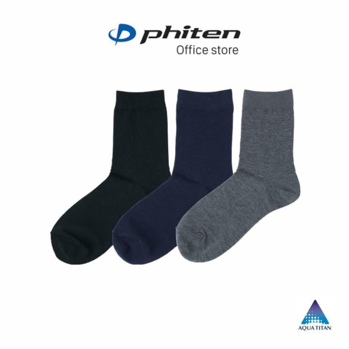 Tất Phiten aqua titan socks (3 đôi) AL930073