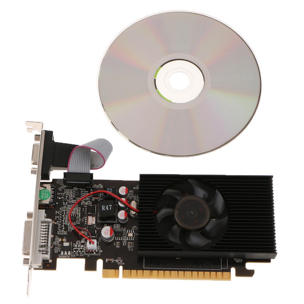710 Office Video Graphics External Card DDR3 64Bit 2G for PC Computer