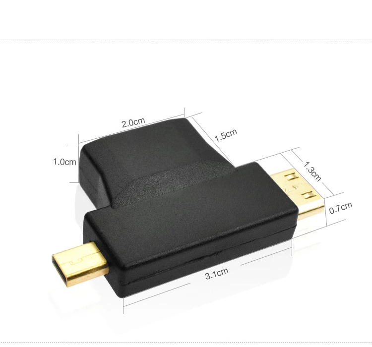 SOAIY Đầu chuyển Micro HDMI Đa Năng - Hàng Nhập Khẩu