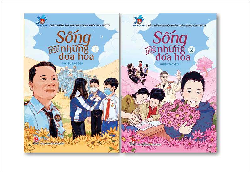 Kim Đồng - Combo Sống như những đóa hoa (2 quyển)