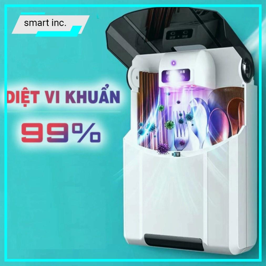 Kệ sấy khử khuẩn đũa thìa làm khô và diệt trừ vi khuẩn, kệ khử trùng đũa thìa