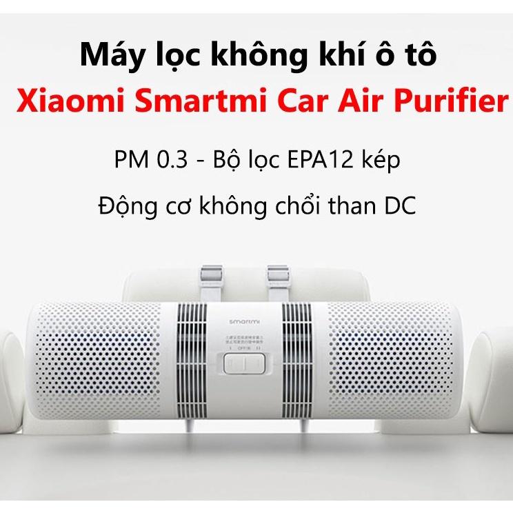 MÁY LỌC KHÔNG KHÍ Ô TÔ XIAOMI SMARTMI CAR AIR PURIFIER - Nhập Khẩu và Phân Phối Chính Hãng