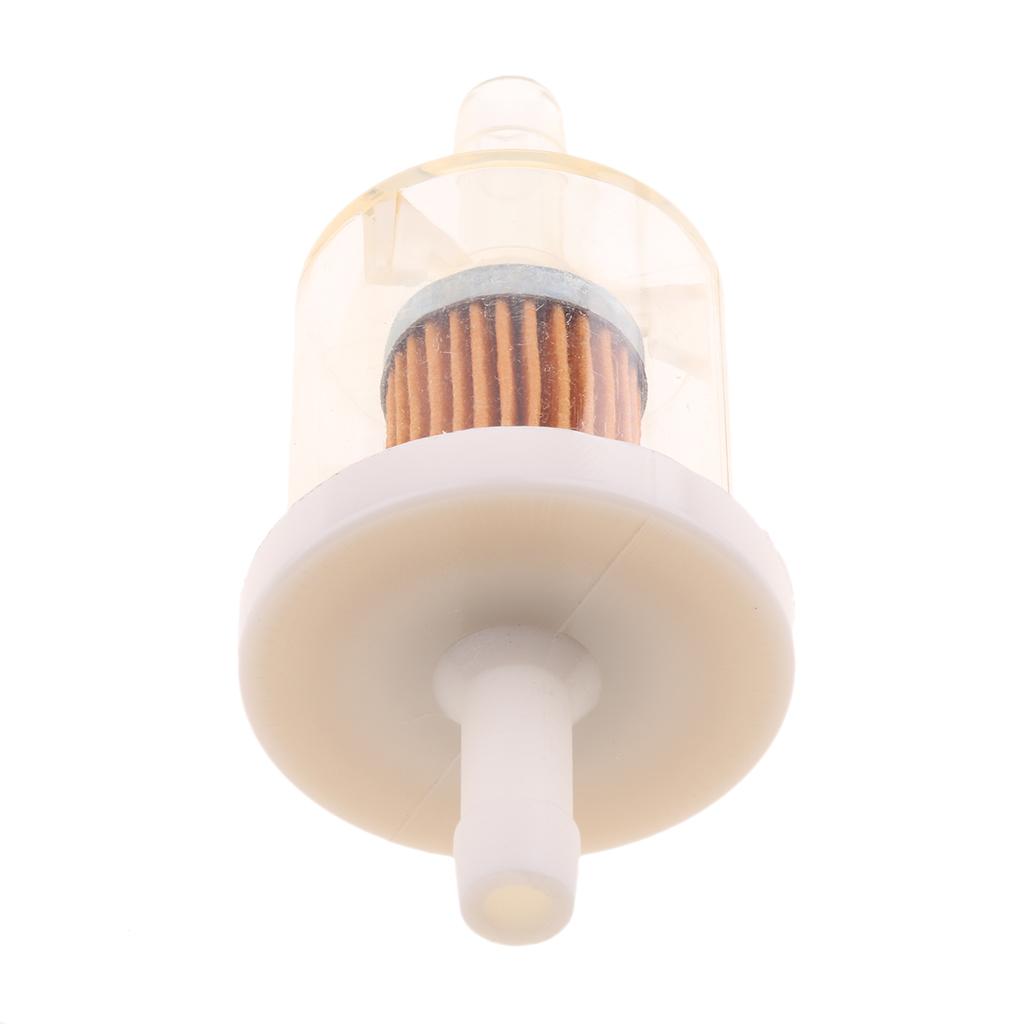 Universal Motorcycle 7mm In-line Gas Carburetor Fuel Filter for Honda