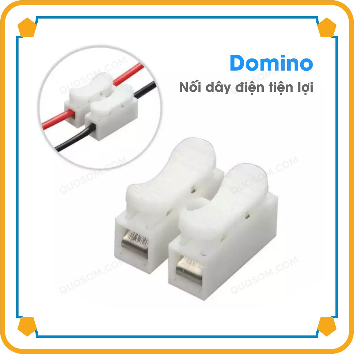 Domino nối dây điện tiện lợi CH2 - Nối dây điện siêu nhanh