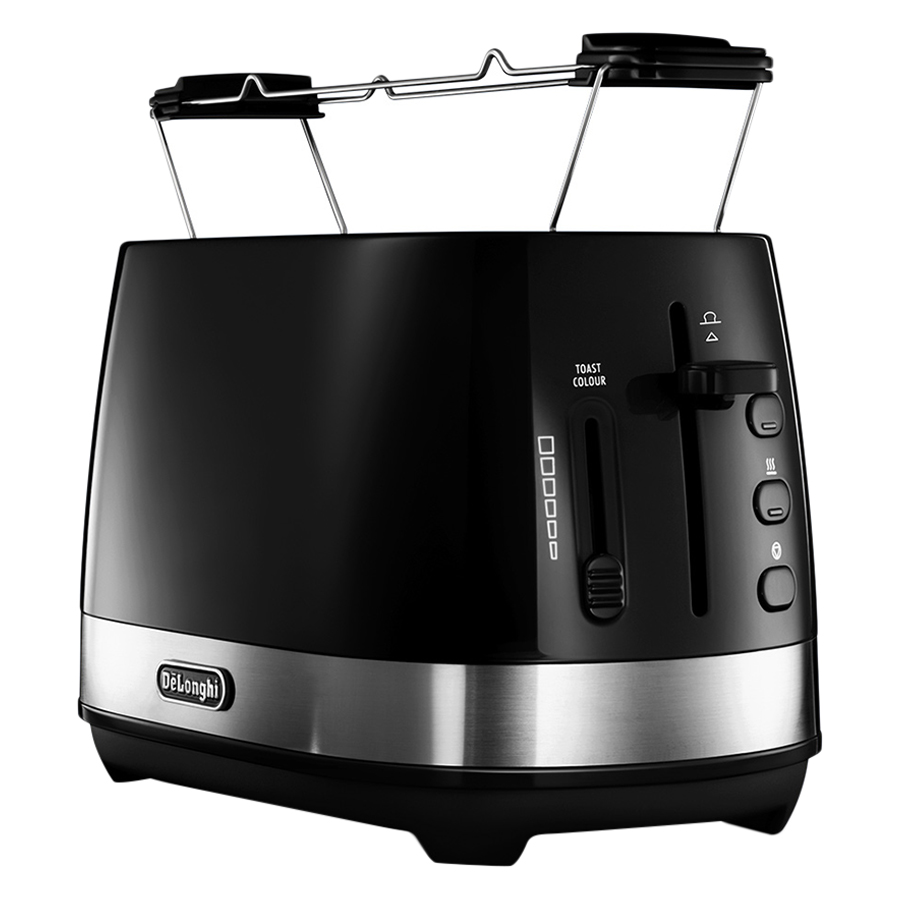 Máy Nướng Bánh Mì Delonghi CTLA2103.BK - Đen - Hàng chính hãng