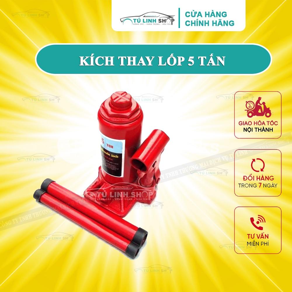 Kích thủy lực ô tô loại kích 5 tấn, chắc khỏe, dễ dùng