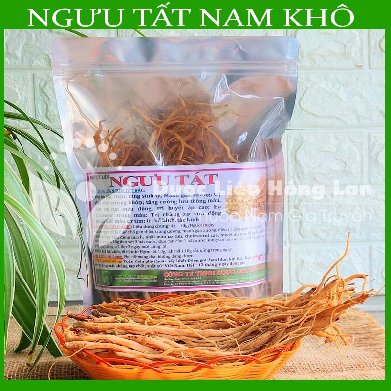 500g Ngưu Tất Nam sấy khô loại 1