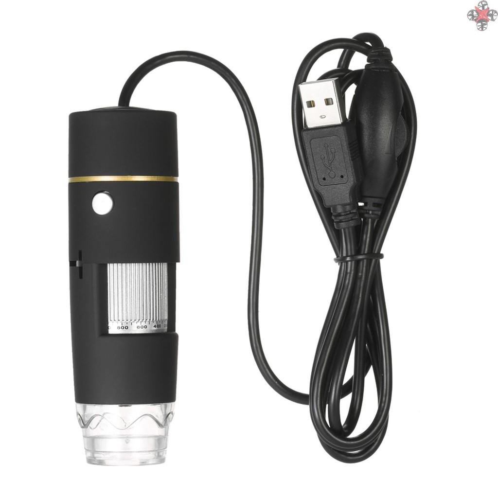 Kính Hiển Vi Điện Tử Độ Phóng Đại 1000x Với 8 Đèn Led Kết Nối Usb