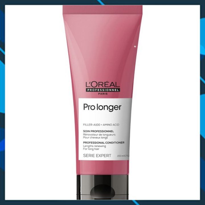 DẦU XẢ L'OREAL SERIE EXPERT PRO LONGER PROFESSIONAL CONDITIONER LÀM DÀI GIẢM ĐỨT GÃY TÓC 200ML (TUÝP)