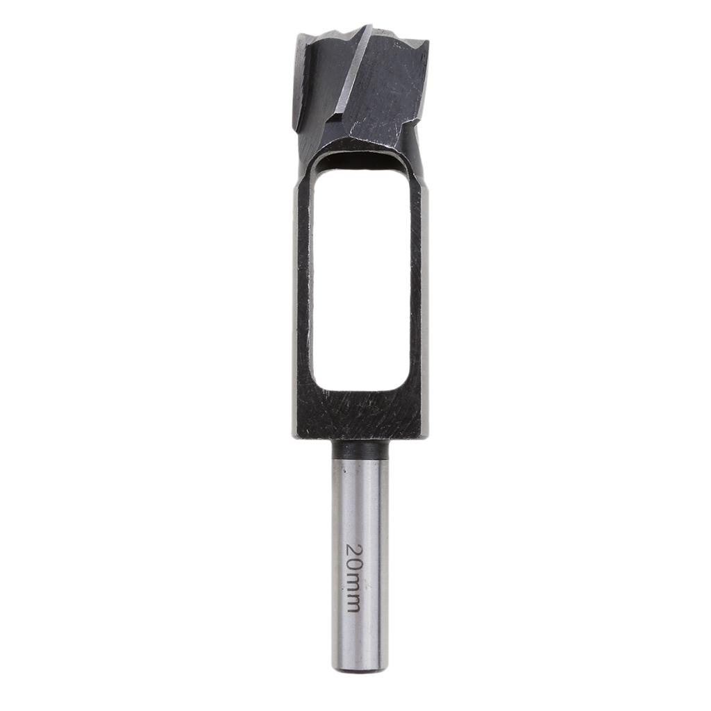 2 Pieces Snug Plug Cutter 13MM 1/2 Inch Shank 8mm 12mm
