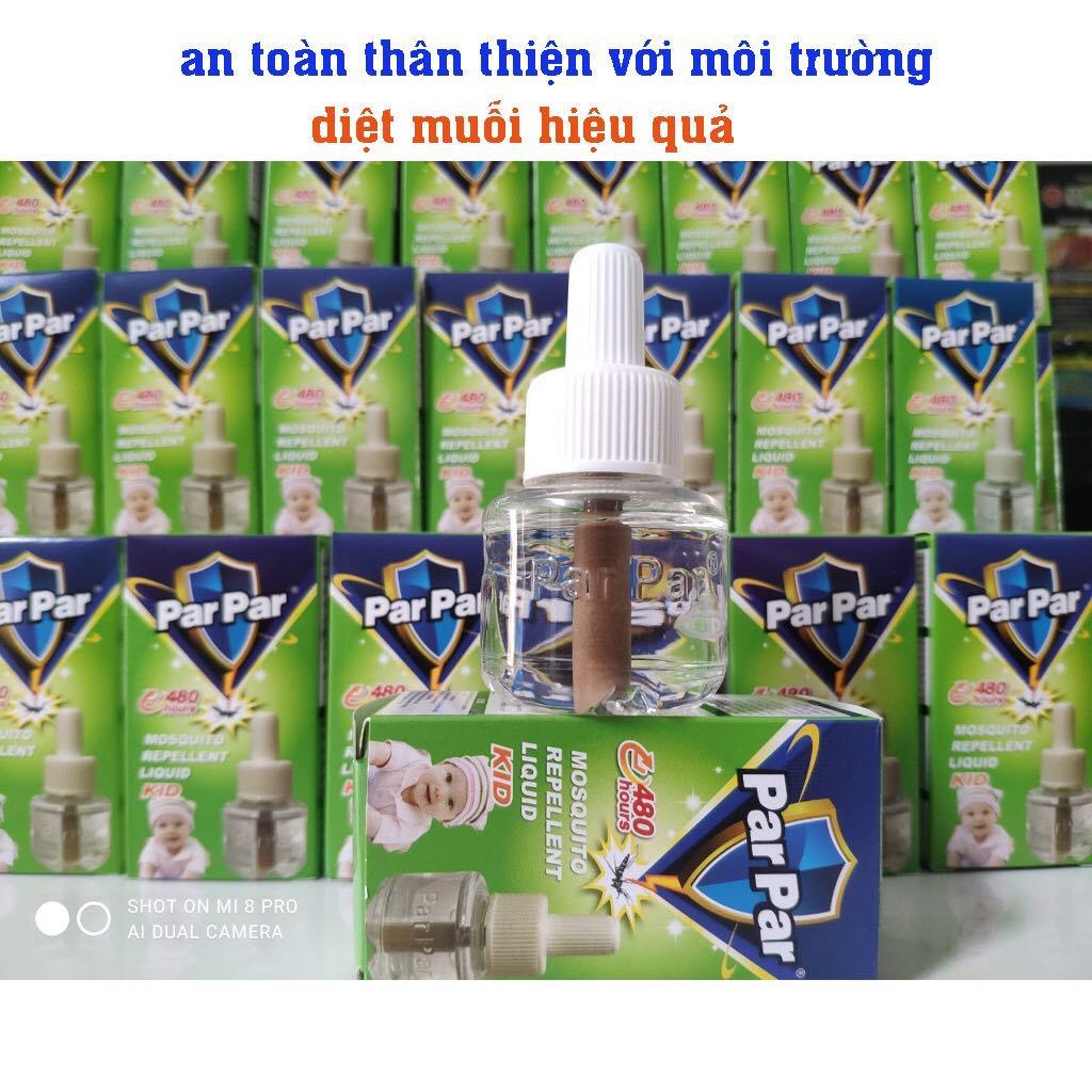 Đèn đuổi muỗi côn trùng, đèn xông tinh dầu Parpar đuổi muỗi