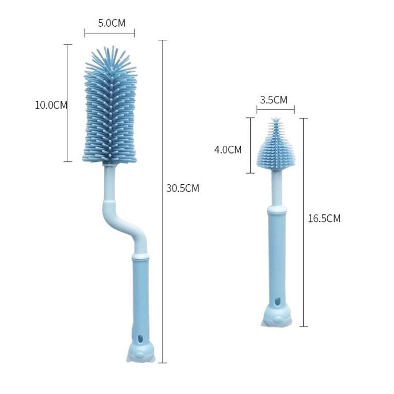 Cọ Rửa Bình Sữa Silicon Cao Cấp 2 Chi Tiết