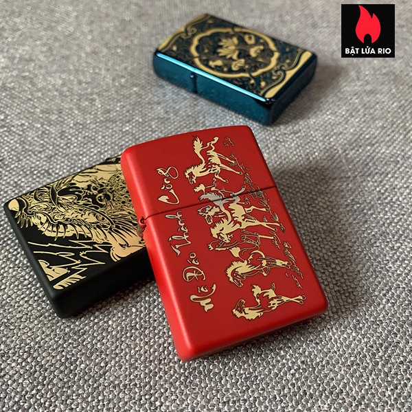 Bật Lửa Zippo 233 Khắc Mã Đáo Thành Công 15 – Zippo 233.Mdtc15