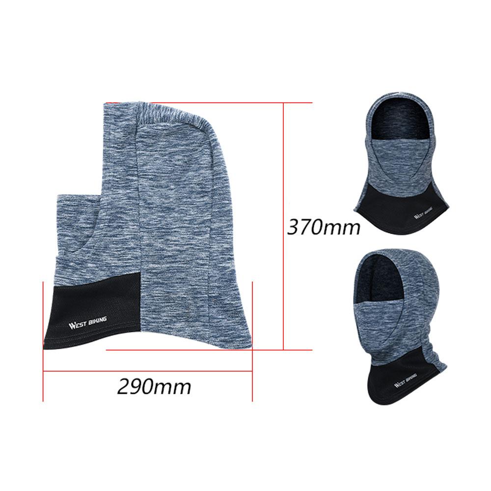 Mũ trùm đầu WEST BIKING ấm áp che cổ và mặt để đi xe đạp trượt tuyết thoáng khí