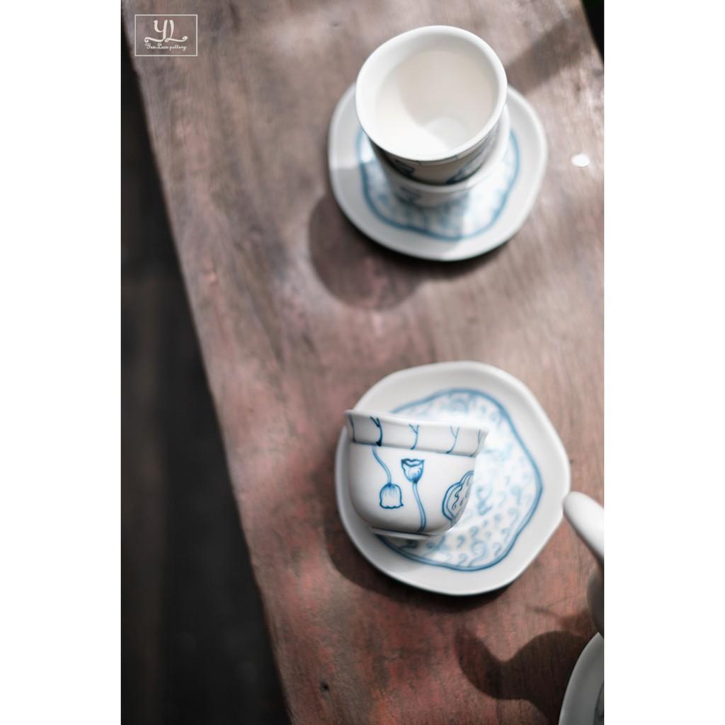 Bộ Trà Gốm "Sen Ở Đầm Trong"