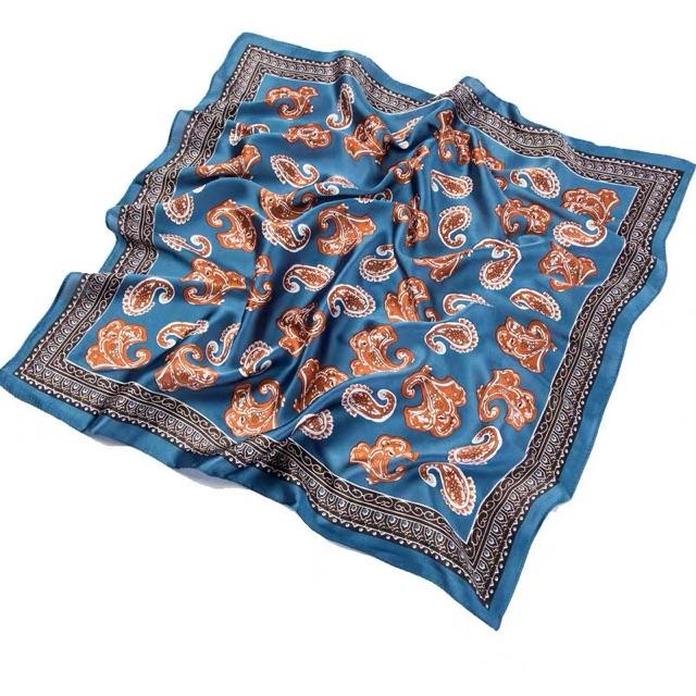 Khăn bandana lụa vuông size 60x60cm - Maben