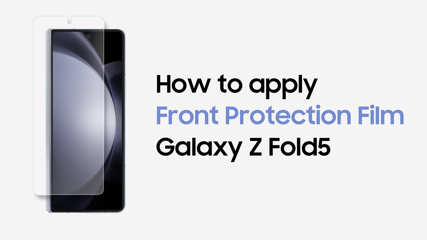 Miếng dán bảo vệ màn hình Samsung Galaxy Z Fold 5 - Hàng Chính Hãng