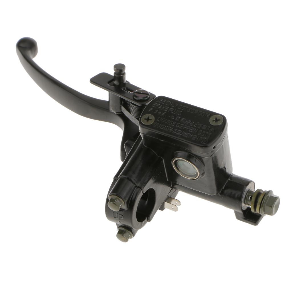 Left and Right Hydraulic Brake Master Cylinder Lever 50 70 90 125cc ATV Quad