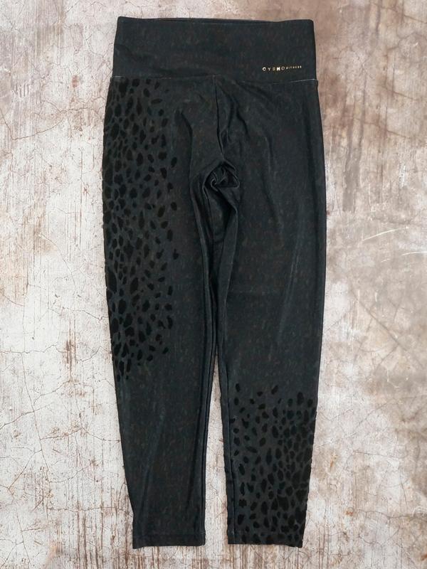 Quần Legging Lửng Oysho Legging Leopard Printed- SIZE S