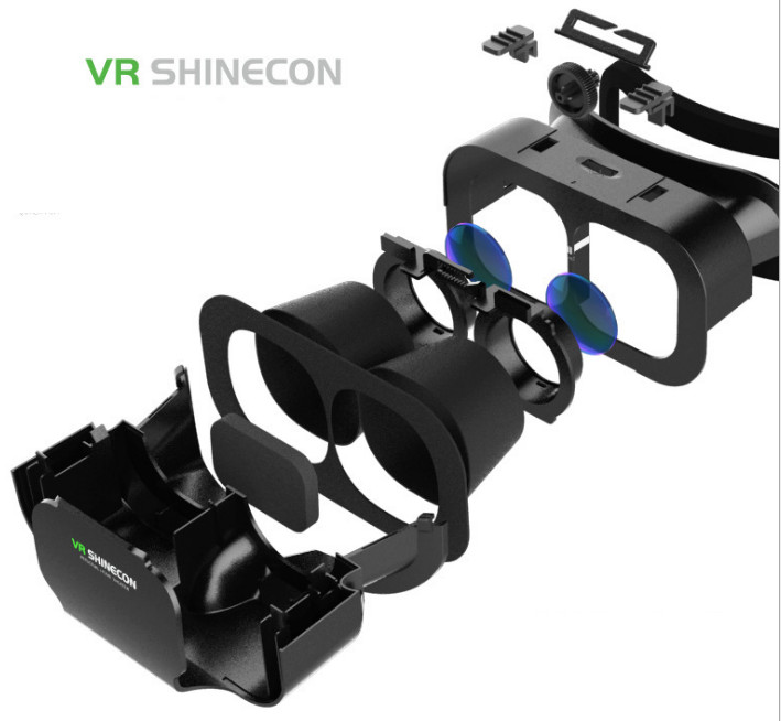 Kính thực tế ảo VR Shinecon thế hệ 5 - Hàng Nhập Khẩu