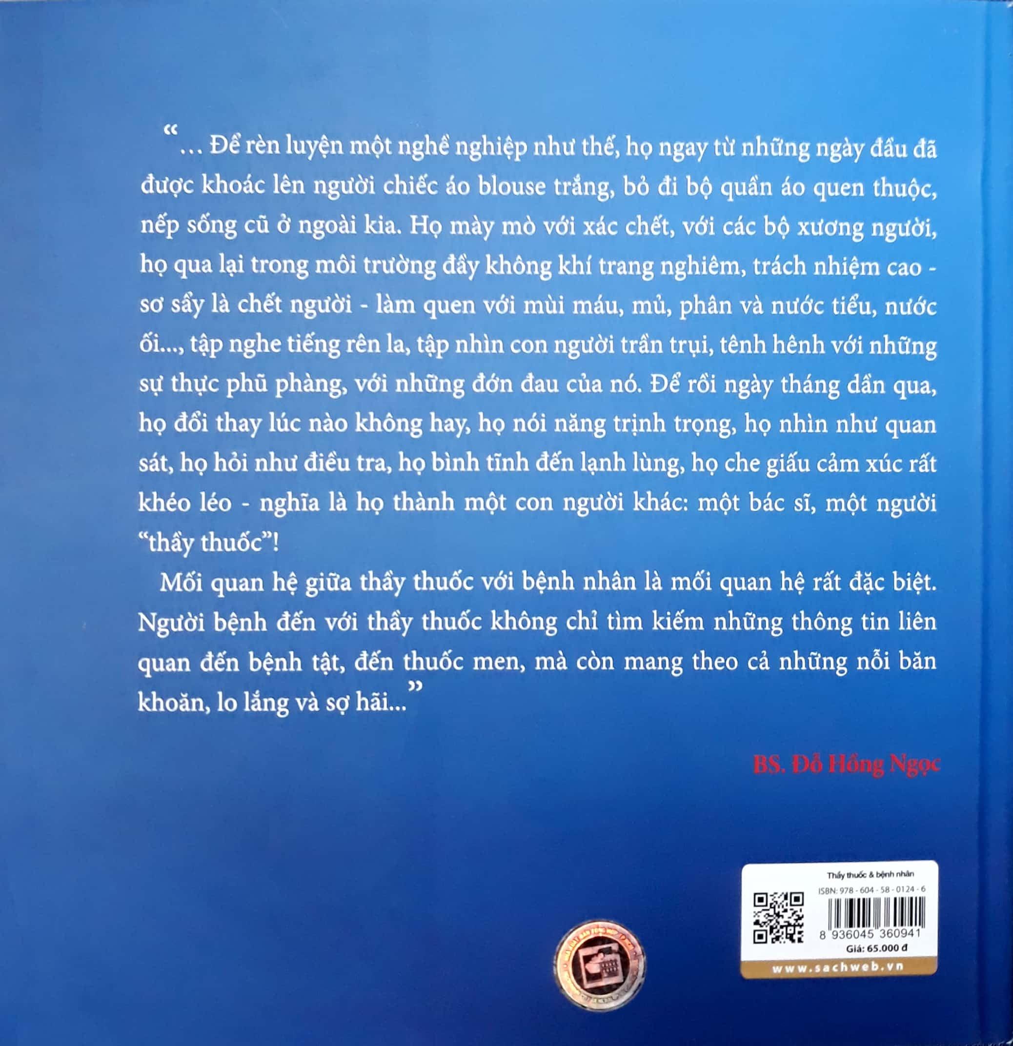 Sách Thầy Thuốc Và Bệnh Nhân