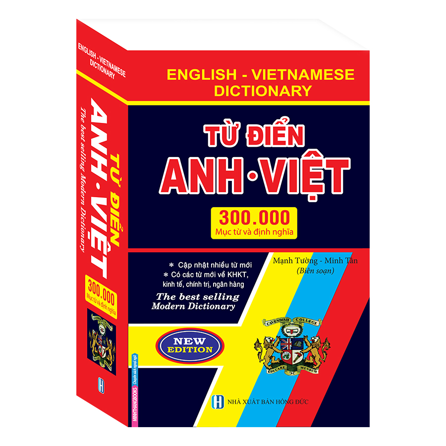 Hình ảnh Từ Điển Anh Việt 300000 Mục Từ Và Định Nghĩa (Bìa Mềm)