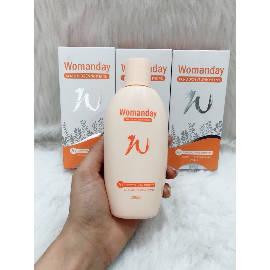 Dung dịch vệ sinh phụ nữ Womanday 200ml