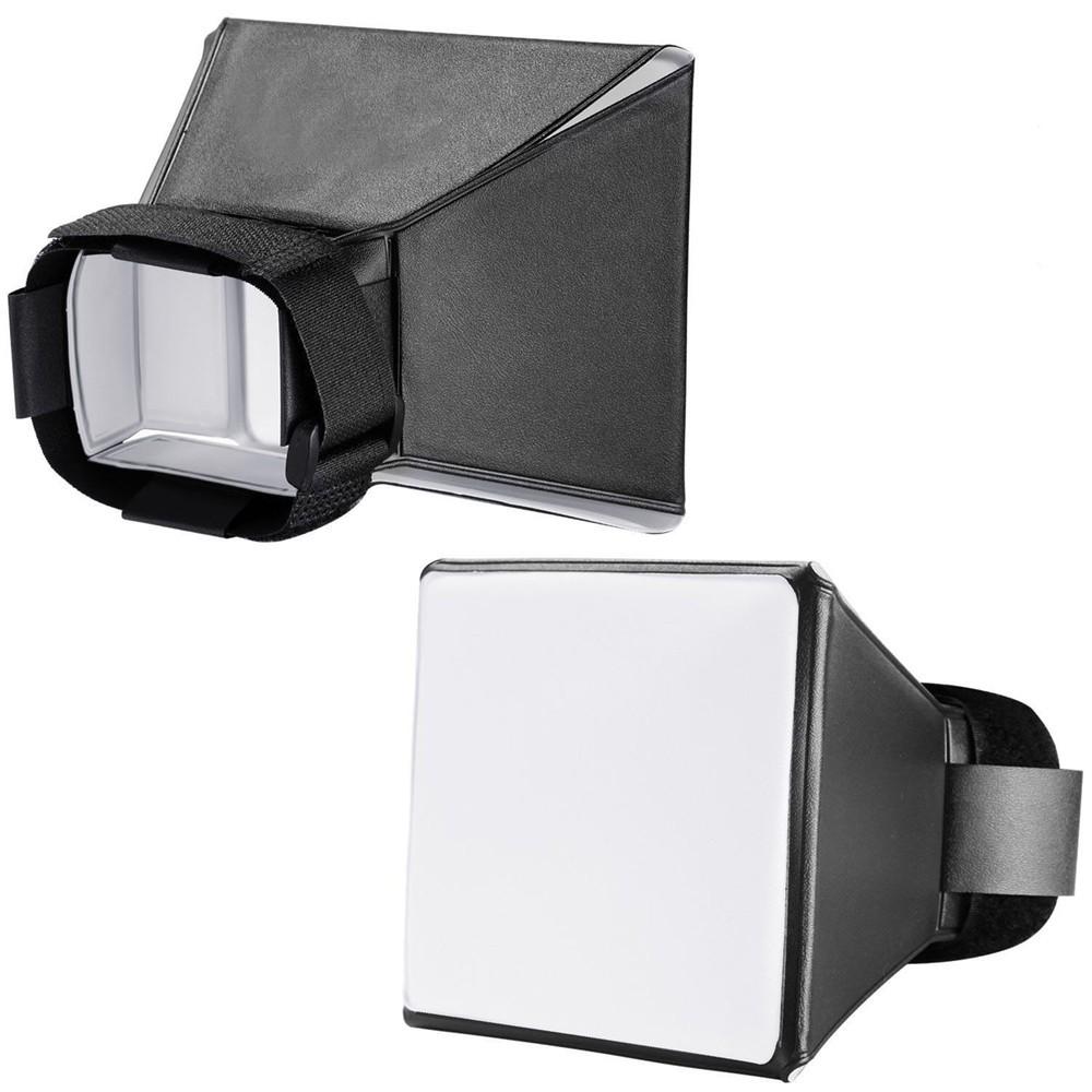 Hộp tản sáng mini đèn flash rời - Softbox kích thước 12.5 x 10cm