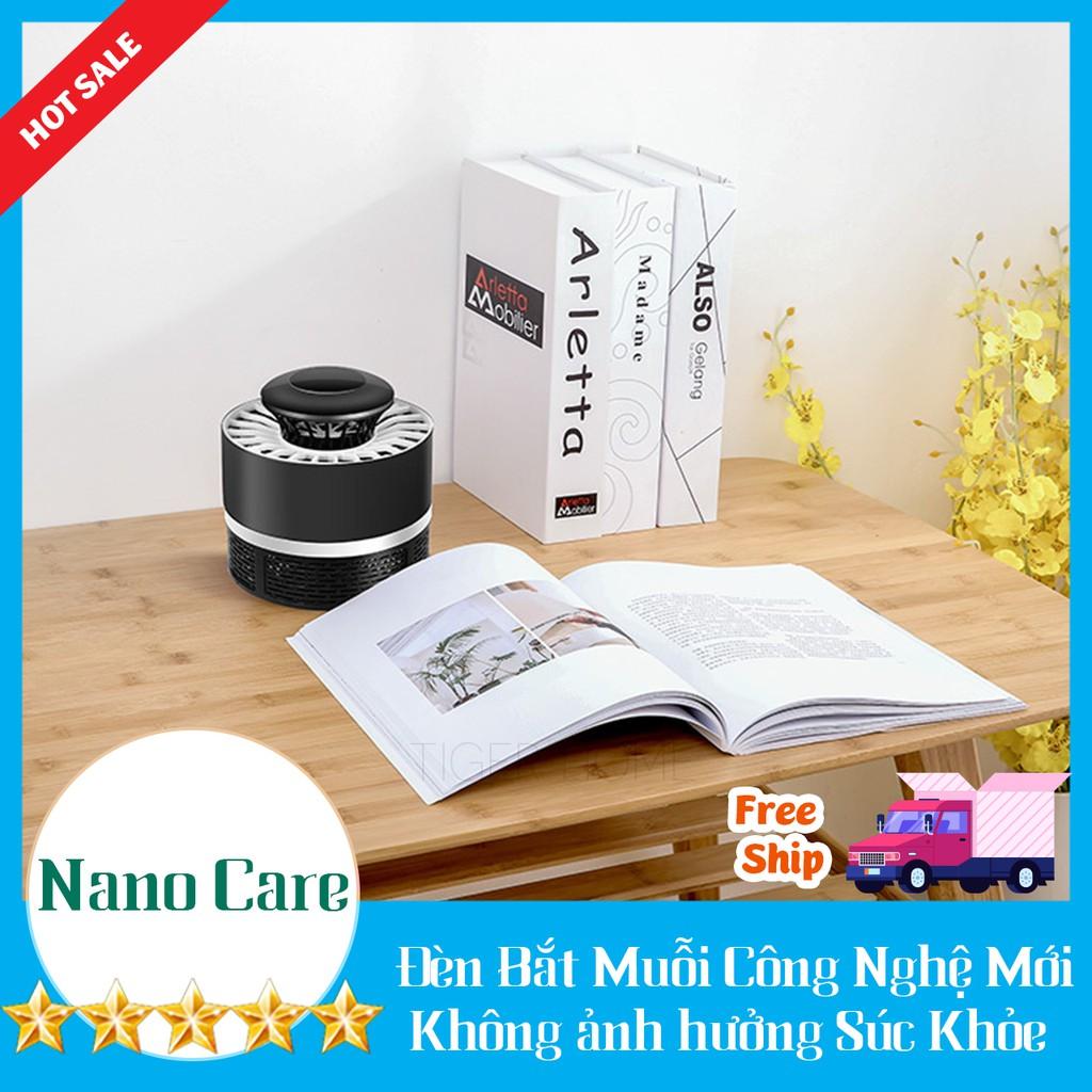 Đèn Bắt Muỗi Nano Thông Minh Công nghệ Đức Tặng Cốc sạc