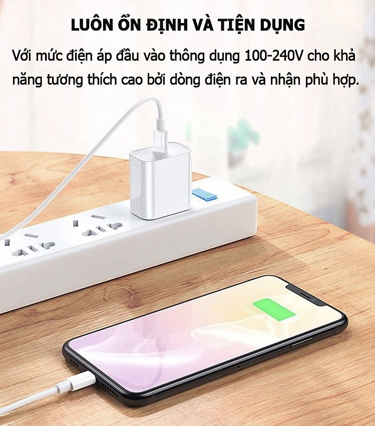 Cóc sạc nhanh chuẩn 20W - Cho iphone 11/ 12/ 12 Pro/ 12 Pro max