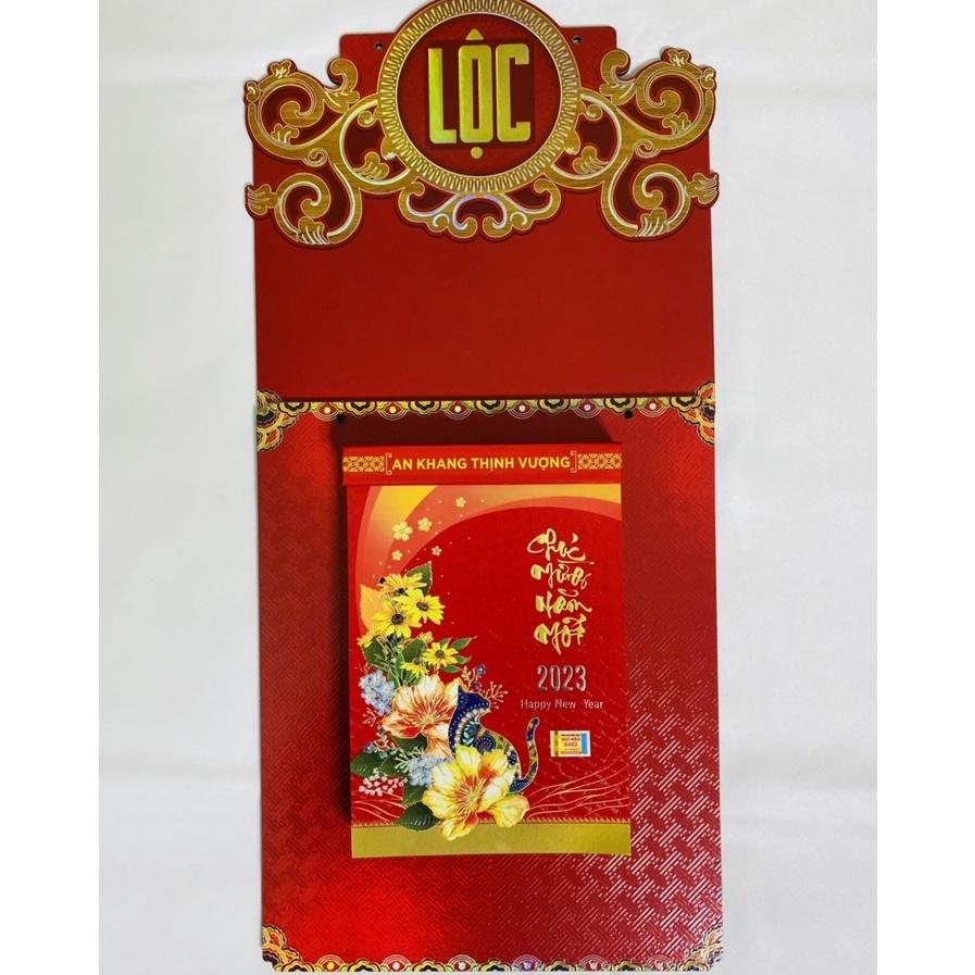 LỊCH TẾT 2023 BLOC LỊCH 2023 SIÊU ĐẠI BS04 - TÀI LỘC NHƯ Ý Size 14,5 x 21,5 (cm