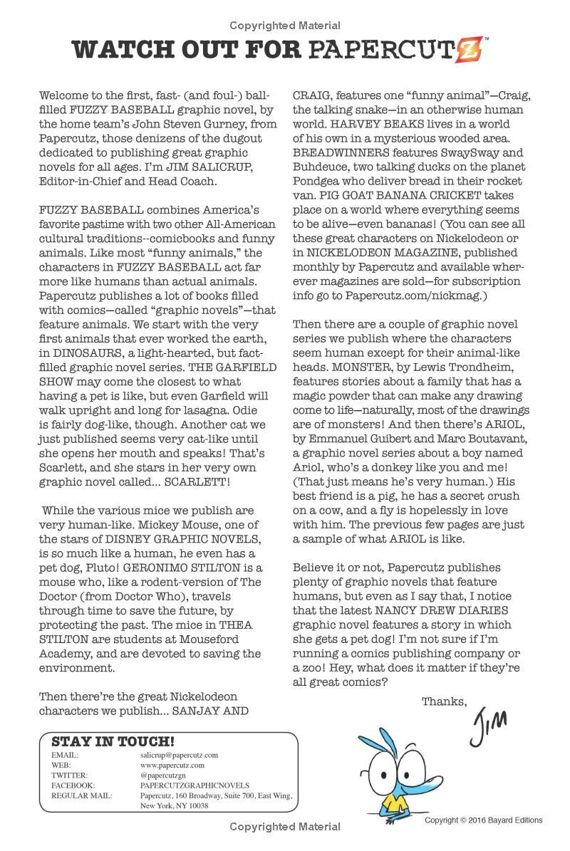 Sách ngoại văn: Fuzzy Baseball 5 - Base Balloween