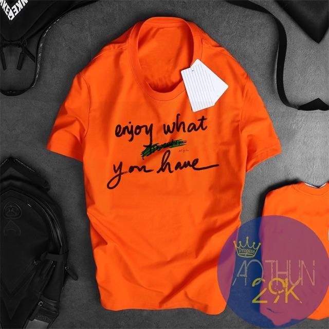 - ÁO THUN UNISEX MEANING SLOGAN ĐỦ MÀU