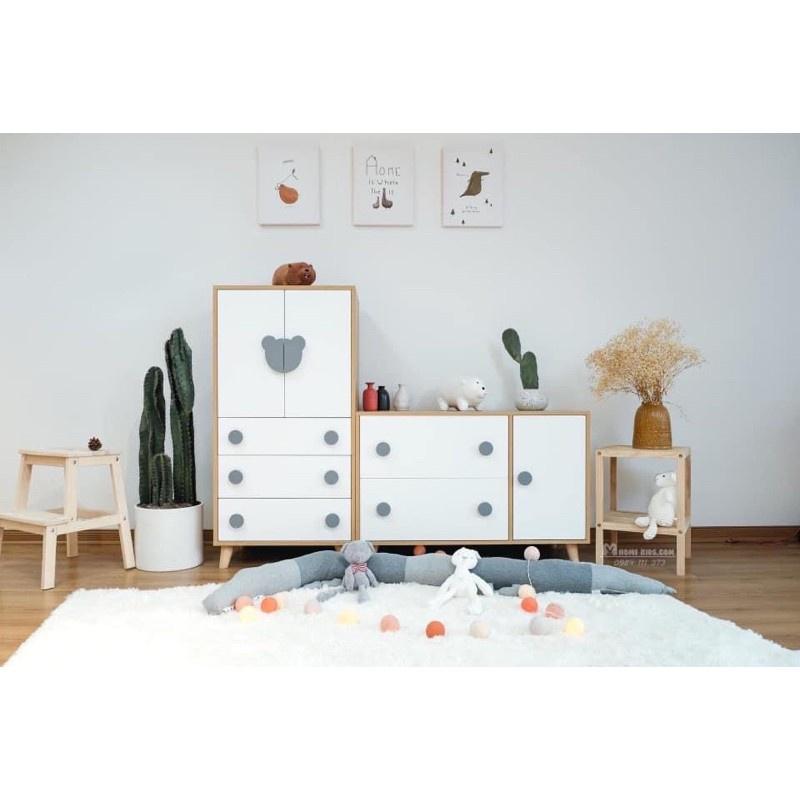 Mẫu Tủ quần áo trẻ em mới đẹp