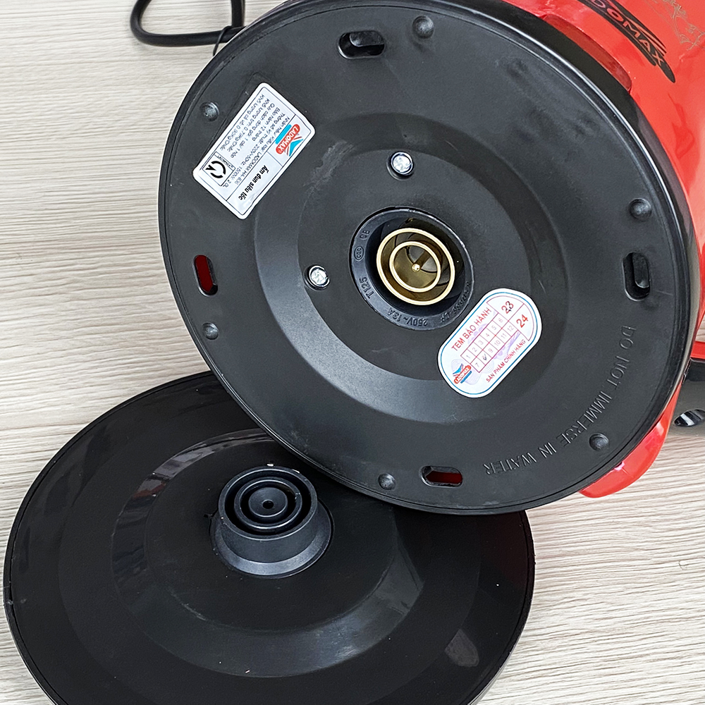 Ấm siêu tốc 2 lớp Ladomax HA-836 dung tích 2L, lòng ấm bằng inox 304, vỏ nhựa cách nhiệt an toàn cho gia đình có trẻ em - Hàng chính hãng