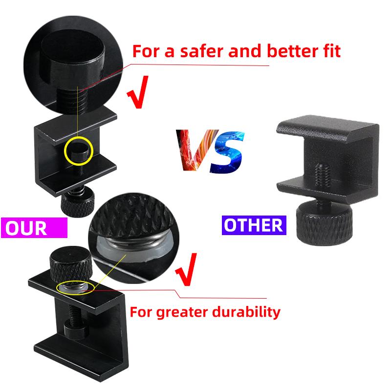 Ender 3 v2 Nhôm Có Thể Điều Chỉnh Giường Kính Heatbed Clip Giường Kẹp 3D Cho Máy In 3D Hợp Kim Ultimaker Hotbed Xây Dựng Nền Tảng Người Giữ