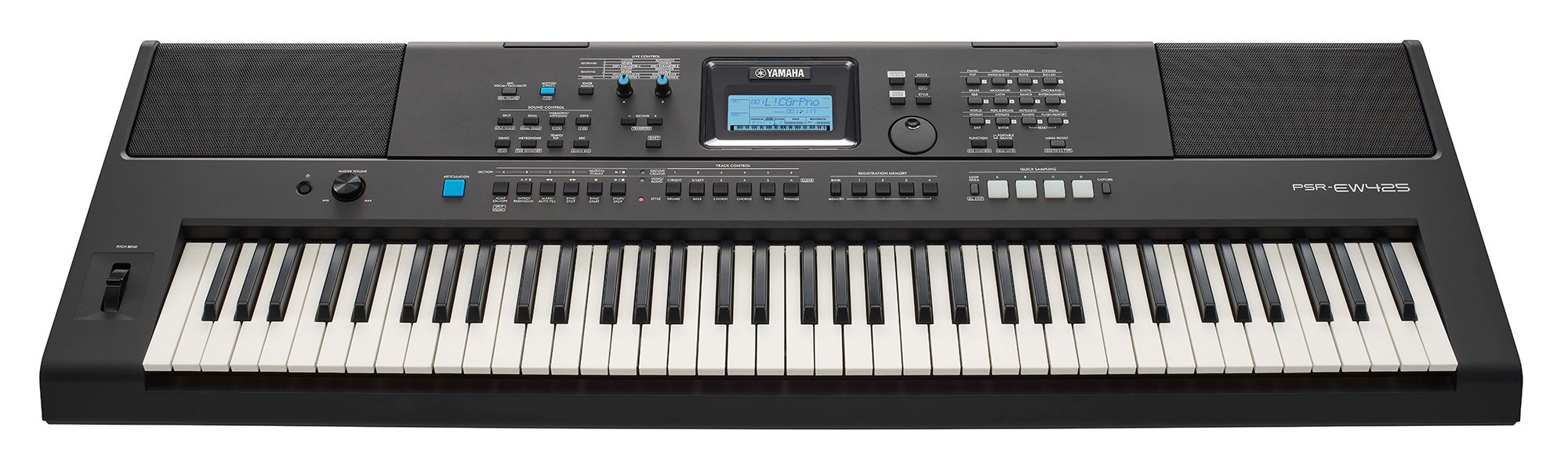 Đàn Organ điện tử, Portable Keyboard - Yamaha PSR-EW425 - 76 phím cảm ứng lực, nhạc cụ biểu diễn xuất sắc - Hàng chính hãng