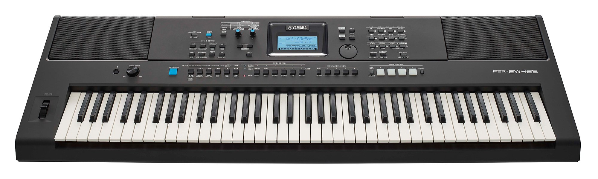 Đàn Organ điện tử, Portable Keyboard - Yamaha PSR-EW425 (PSR EW425) - 76 phím cảm ứng lực, nhạc cụ biểu diễn xuất sắc - Hàng chính hãng