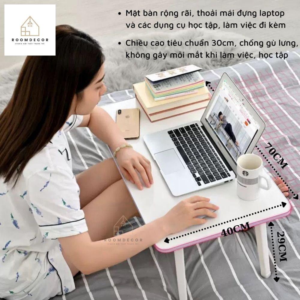 Bàn Học Gấp Gọn Để Laptop Làm Việc