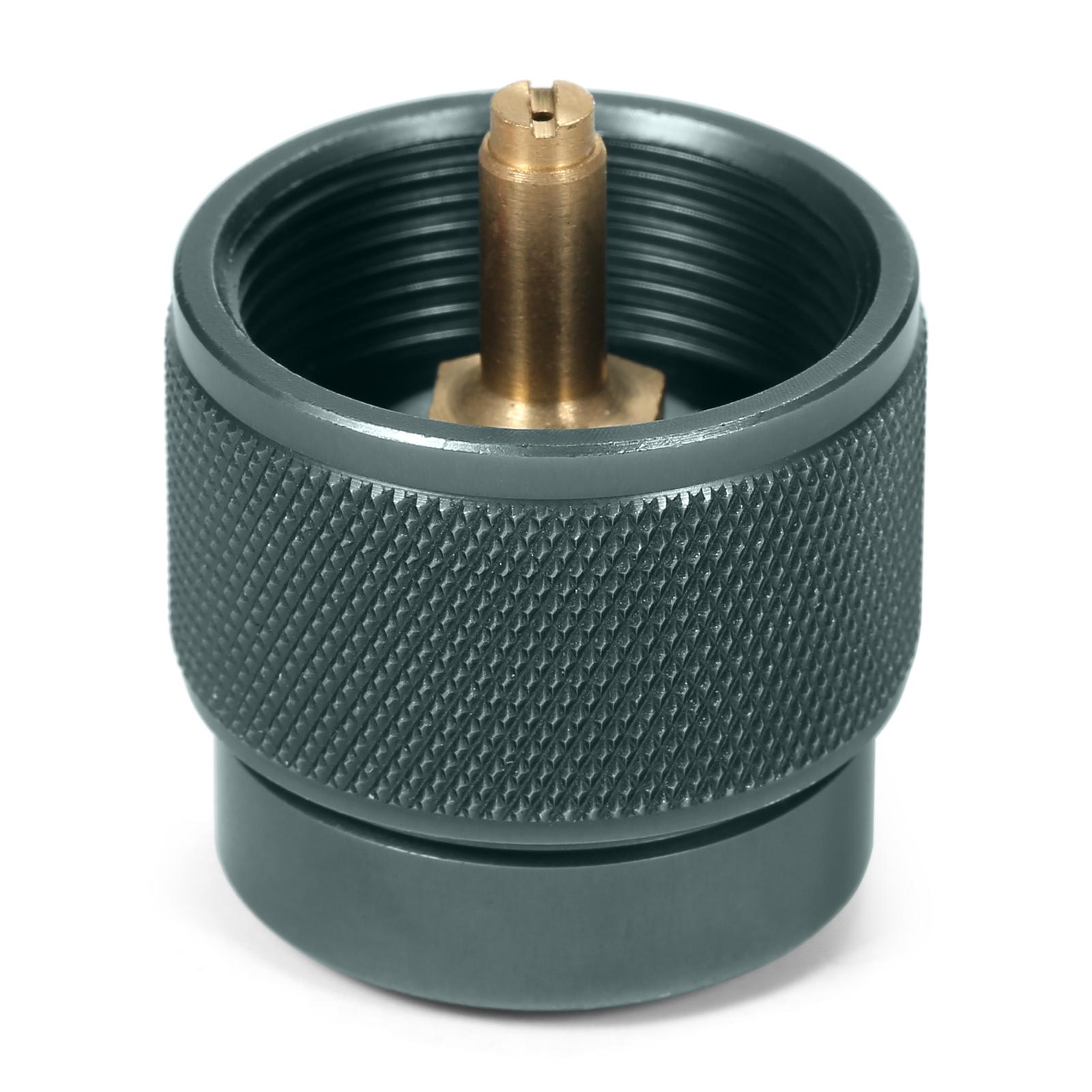 3500W Windproof Camping Gas Burner with Adapter Portable Backpacking Stove with Piezo Ignition for Outdoor Cooking Hiking Picnic