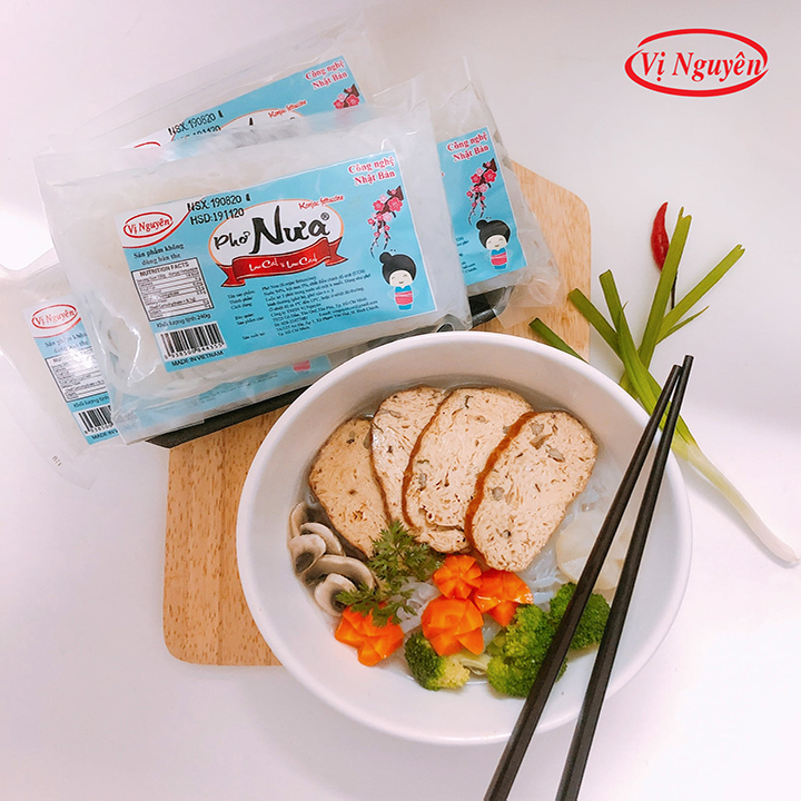 Combo 3 Gói Phở Nưa Vị Nguyên Das Keto 240g