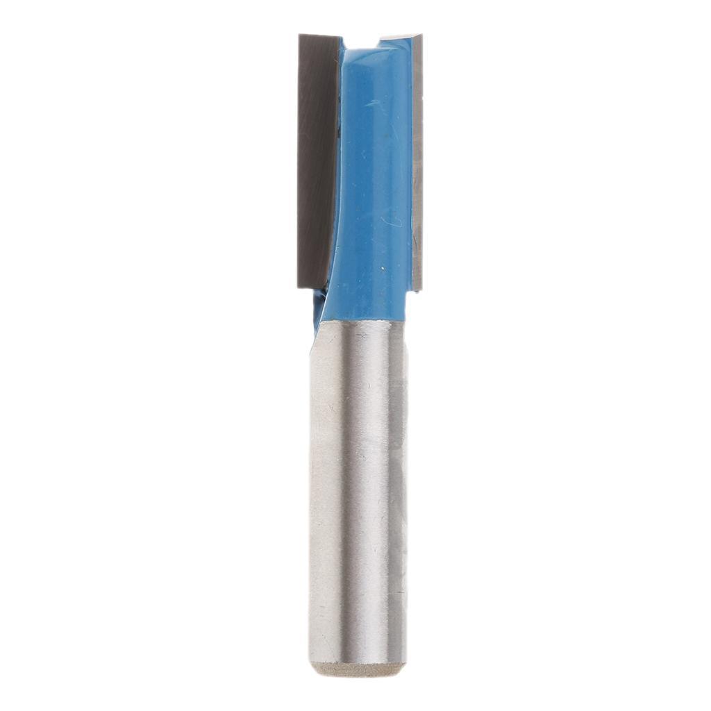 2X Straight Rod 8mm Shank Flush Trim Router Bit 10mm Diameter #2